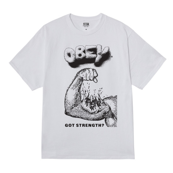 Obey Ανδρική κοντομάνικη μπλούζα Got Strength? Tee